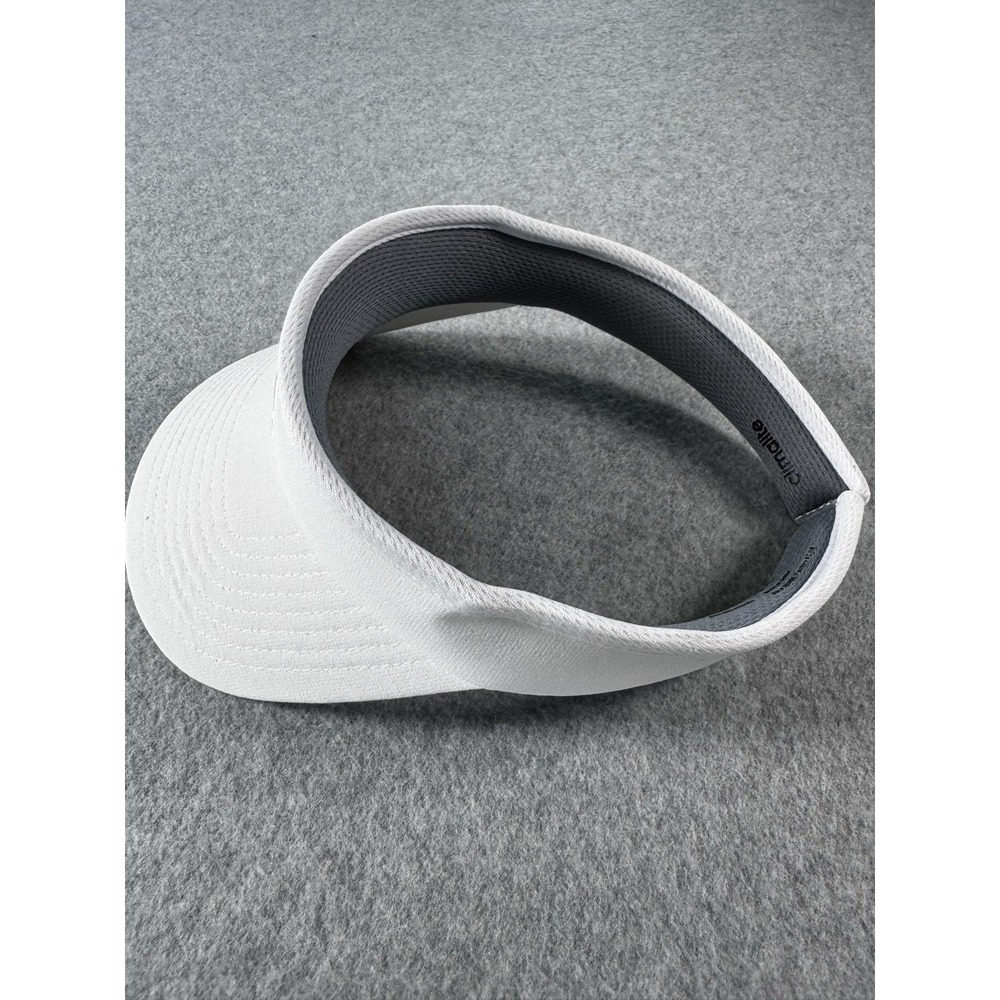 Adidas Visor Mens One Size Fits All White Climalite Golf Stretch Performance - Picture 5 of 9
